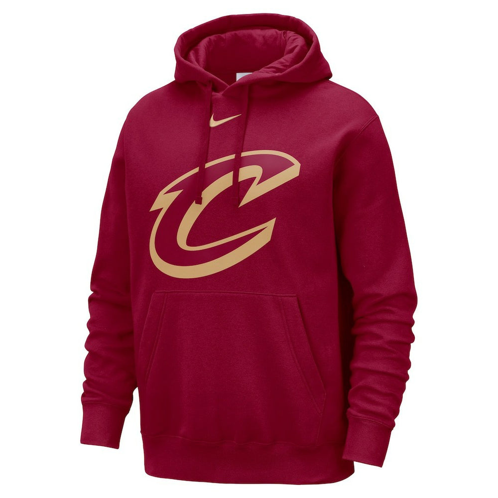 Cleveland Cavaliers Essential Logo Club Pullover Hoodie Wine