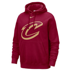 Cleveland Cavaliers Essential Logo Club Pullover Hoodie Wine