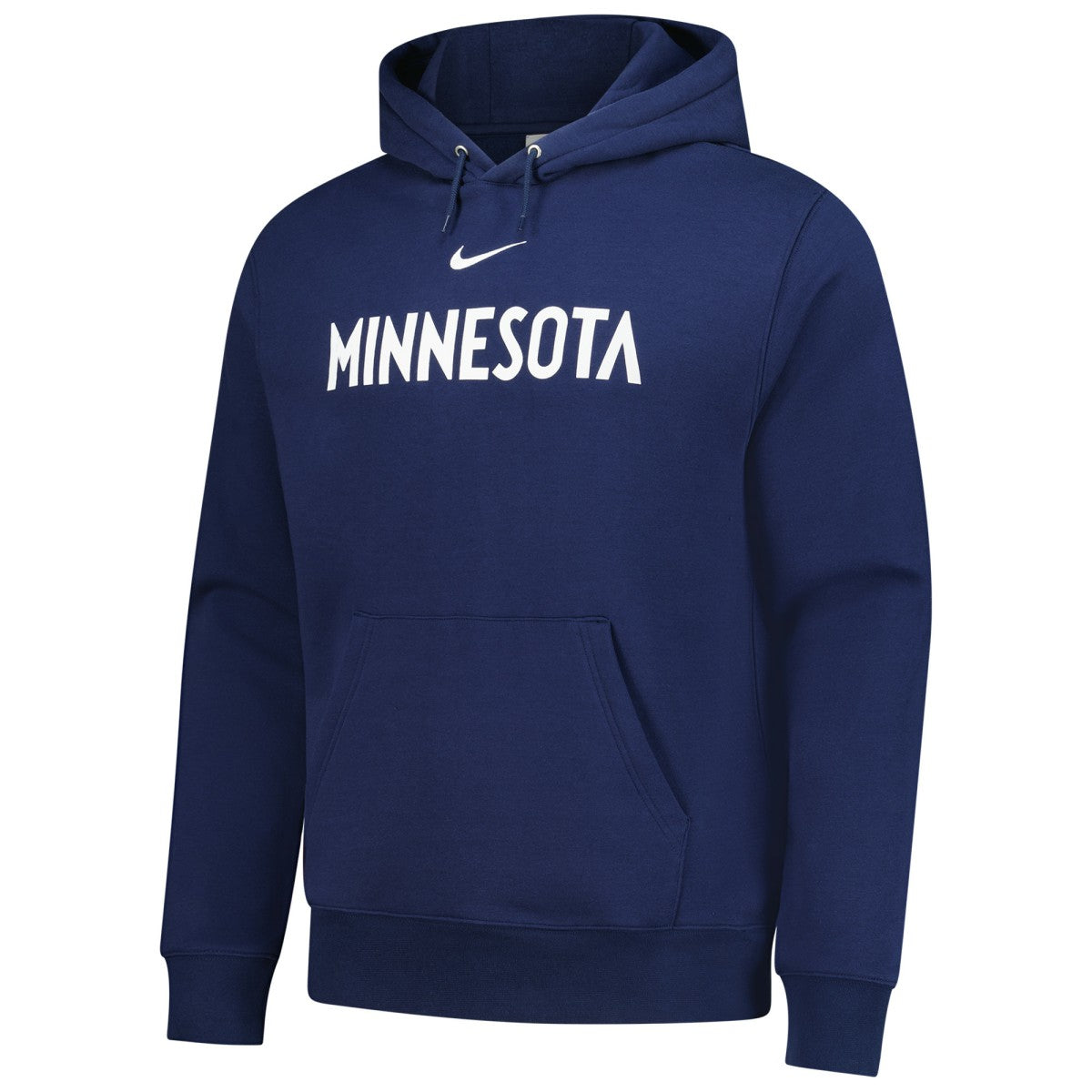 Minnesota Timberwolves Sportswear Essential Wordmark Club Hoodie Navy