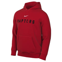Toronto Raptors Sportswear Essential Wordmark Club Hoodie Red
