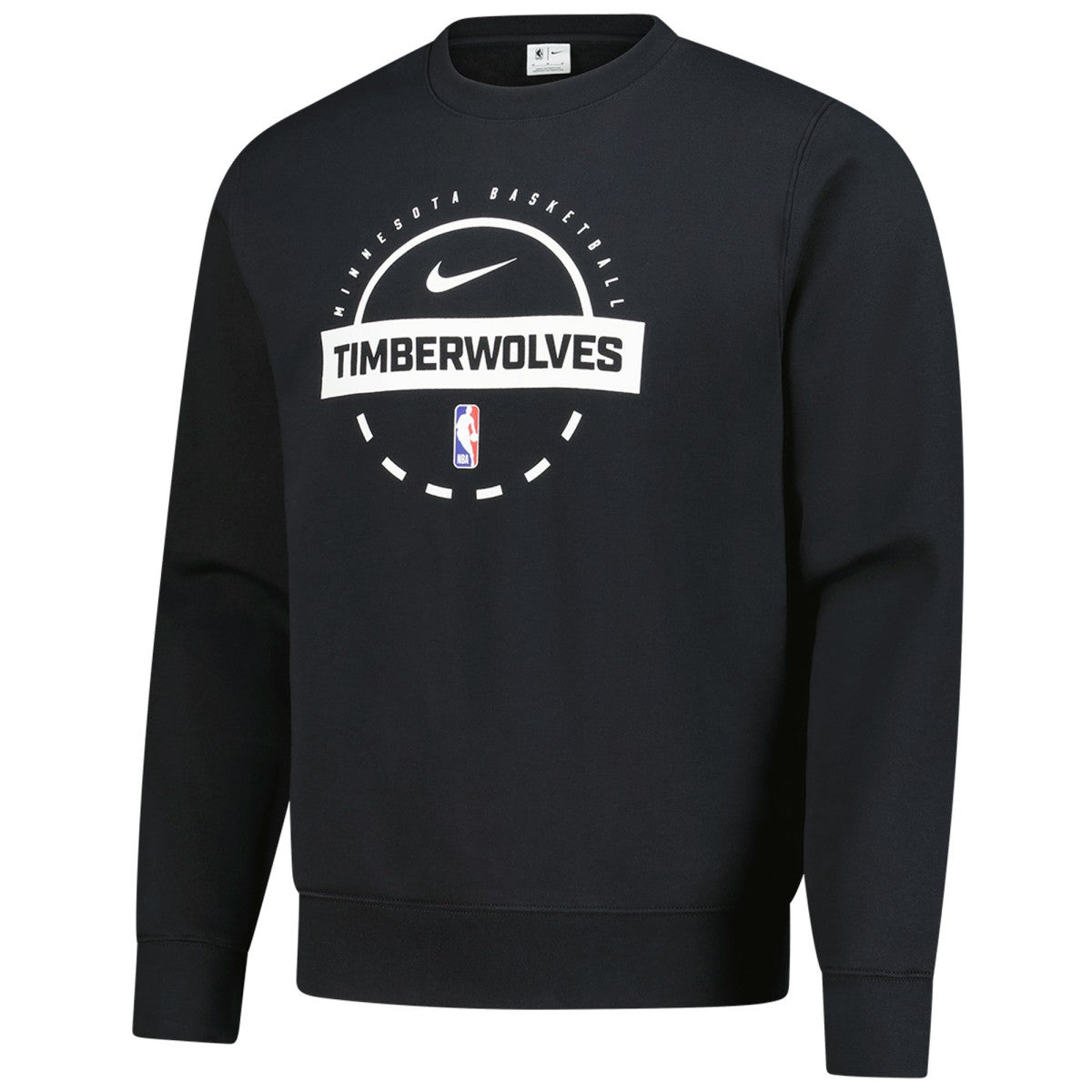 Minnesota Timberwolves 2025/26 Authentic Practice Club Sweatshirt Black