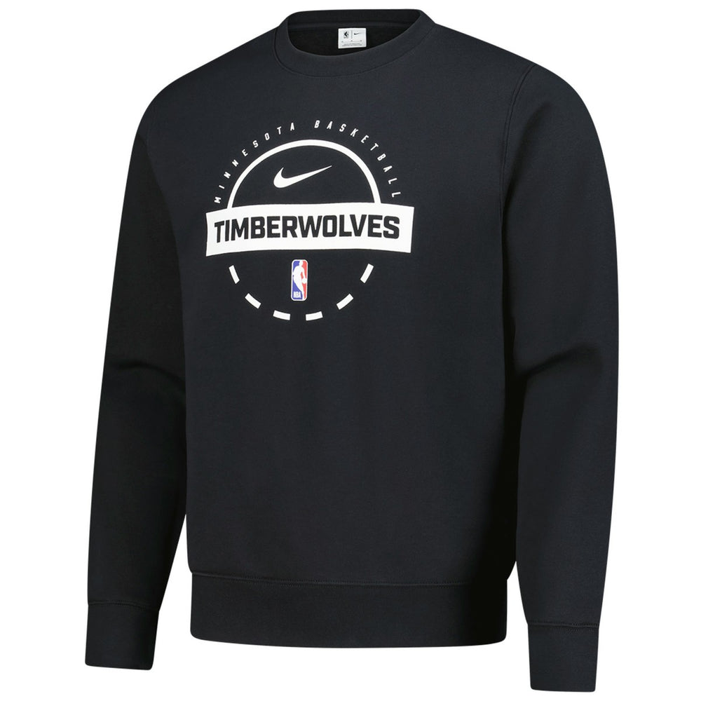 Minnesota Timberwolves 2025/26 Authentic Practice Club Sweatshirt Black