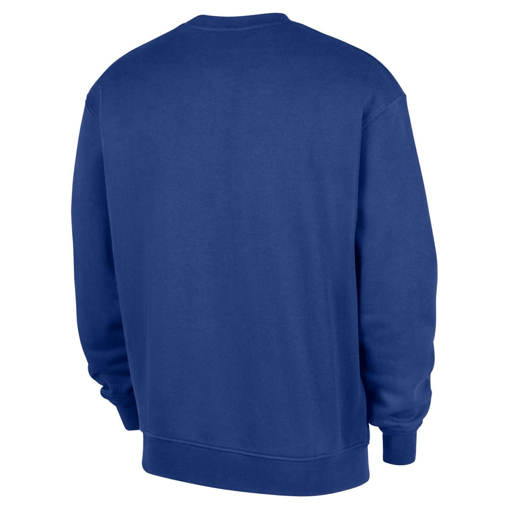 New York Knicks 2025/26 Authentic Practice Club Sweatshirt Blue