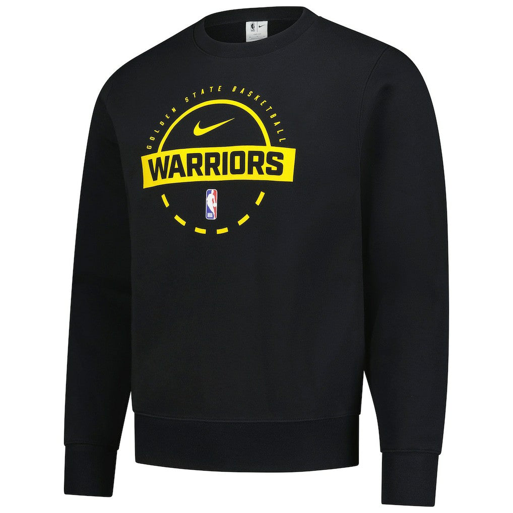 Golden State Warriors 2025/26 Authentic Practice Club Sweatshirt Black