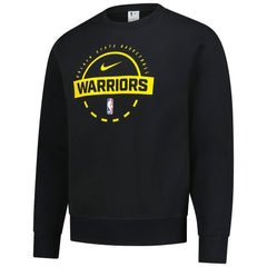 Golden State Warriors 2025/26 Authentic Practice Club Sweatshirt Black