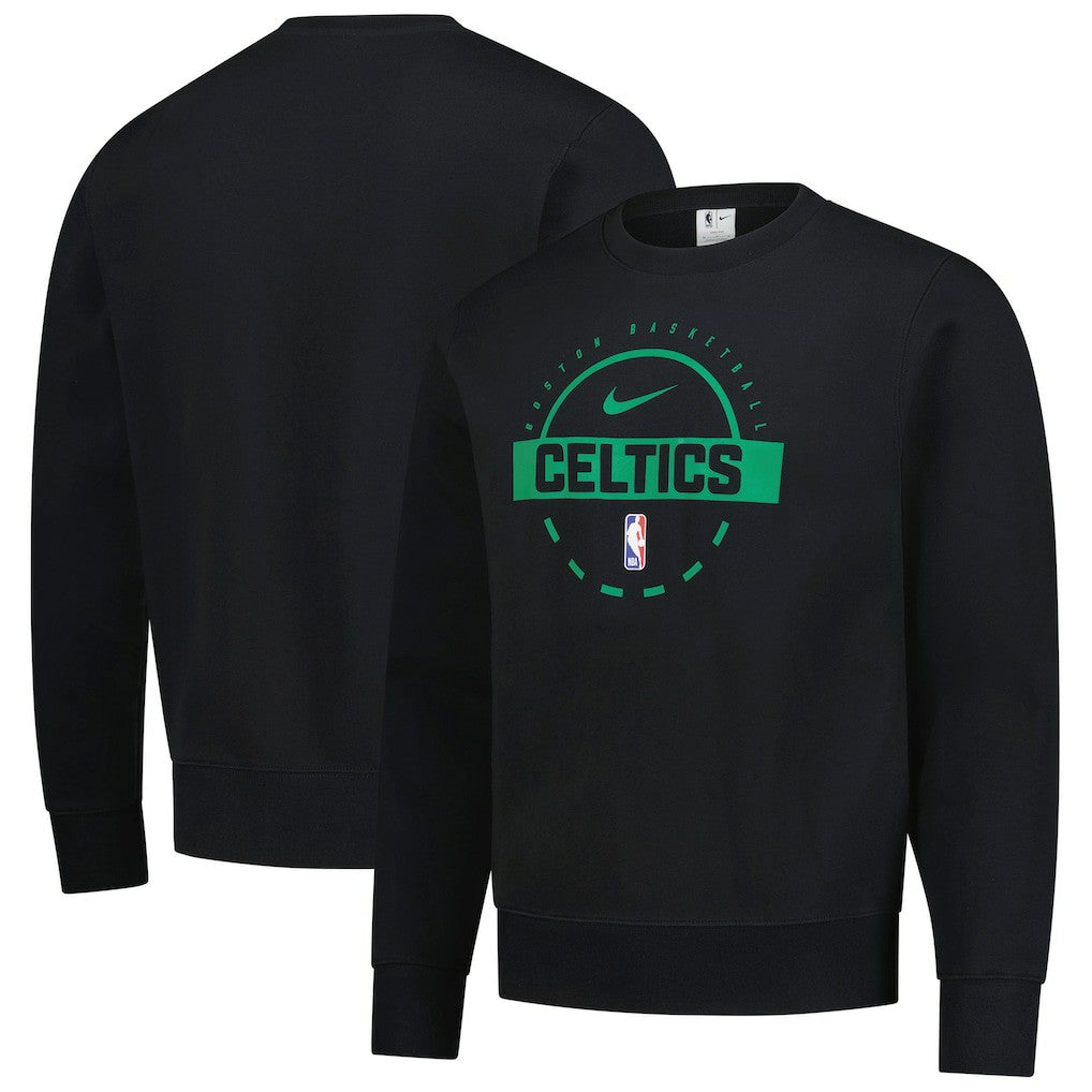 Boston Celtics 2025/26 Authentic Practice Club Sweatshirt Black