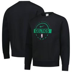 Boston Celtics 2025/26 Authentic Practice Club Sweatshirt Black