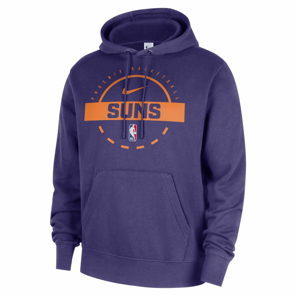 Phoenix Suns 2025/26 Authentic Practice Club Pullover Hoodie Purple