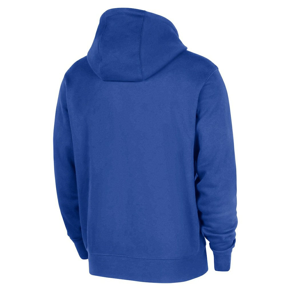 Dallas Mavericks 2025/26 Authentic Practice Club Pullover Hoodie Blue