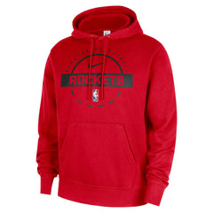 Houston Rockets 2025/26 Authentic Practice Club Pullover Hoodie Red