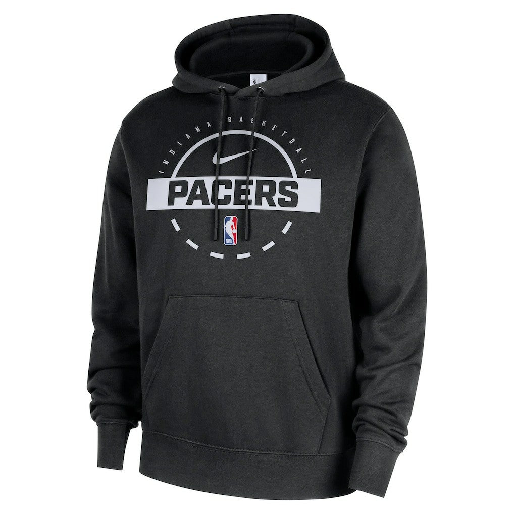 Indiana Pacers 2025/26 Authentic Practice Club Pullover Hoodie Black