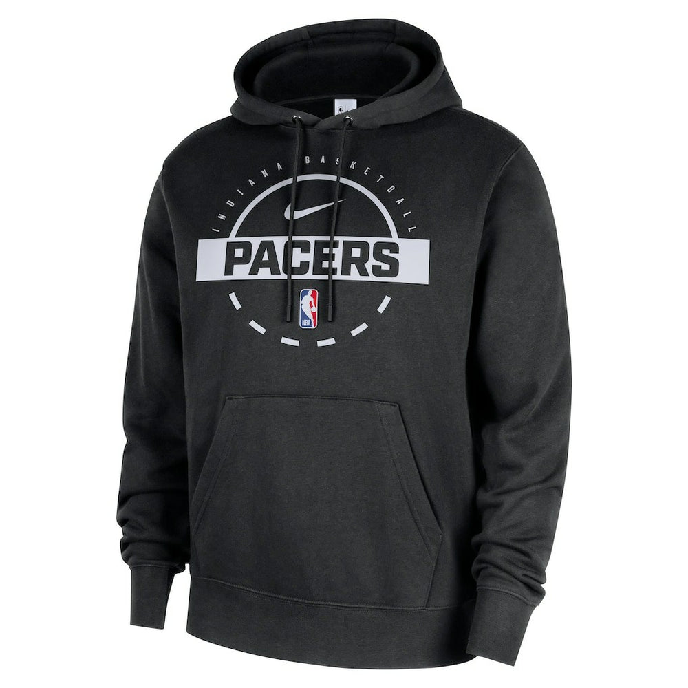 Indiana Pacers 2025/26 Authentic Practice Club Pullover Hoodie Black