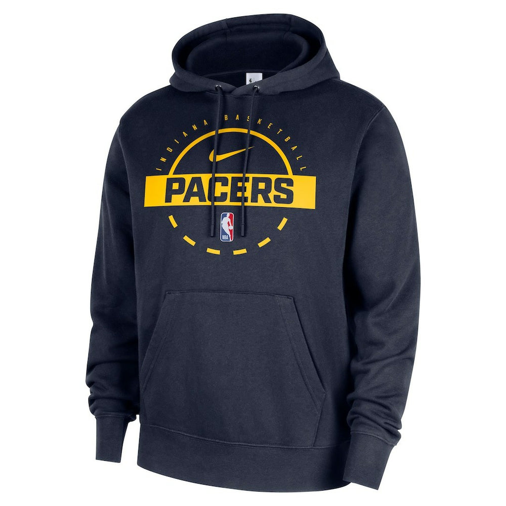 Indiana Pacers 2025/26 Authentic Practice Club Pullover Hoodie Navy