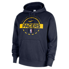 Indiana Pacers 2025/26 Authentic Practice Club Pullover Hoodie Navy
