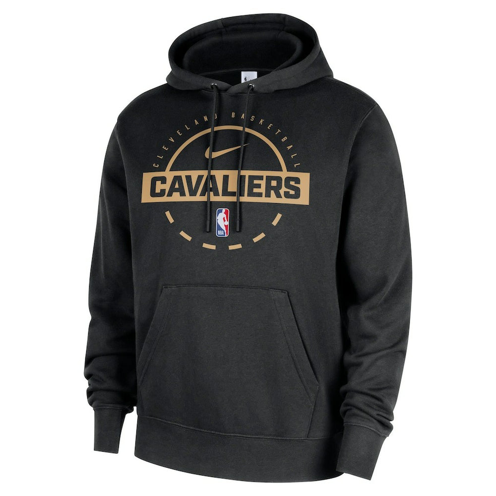 Cleveland Cavaliers 2025/26 Authentic Practice Club Pullover Hoodie Black