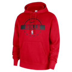 Chicago Bulls 2025/26 Authentic Practice Club Pullover Hoodie Red