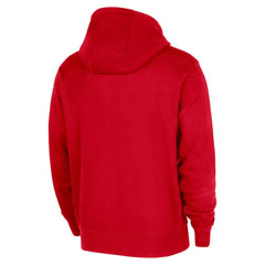 Chicago Bulls 2025/26 Authentic Practice Club Pullover Hoodie Red