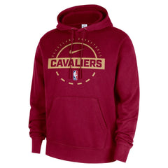 Cleveland Cavaliers 2025/26 Authentic Practice Club Pullover Hoodie Wine