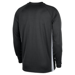 Brooklyn Nets 2025/26 Authentic Pre-Game Legend Dri-FIT Long Sleeve Shooting Shirt Black