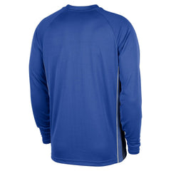 Dallas Mavericks 2025/26 Authentic Pre-Game Legend Dri-FIT Long Sleeve Shooting Shirt Blue