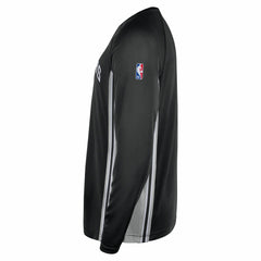 San Antonio Spurs 2025/26 Authentic Pre-Game Legend Dri-FIT Long Sleeve Shooting Shirt Black