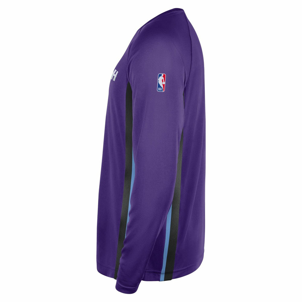 Utah Jazz 2025/26 Authentic Pre-Game Legend Dri-FIT Long Sleeve Shooting Shirt Purple