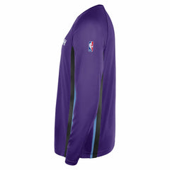 Utah Jazz 2025/26 Authentic Pre-Game Legend Dri-FIT Long Sleeve Shooting Shirt Purple