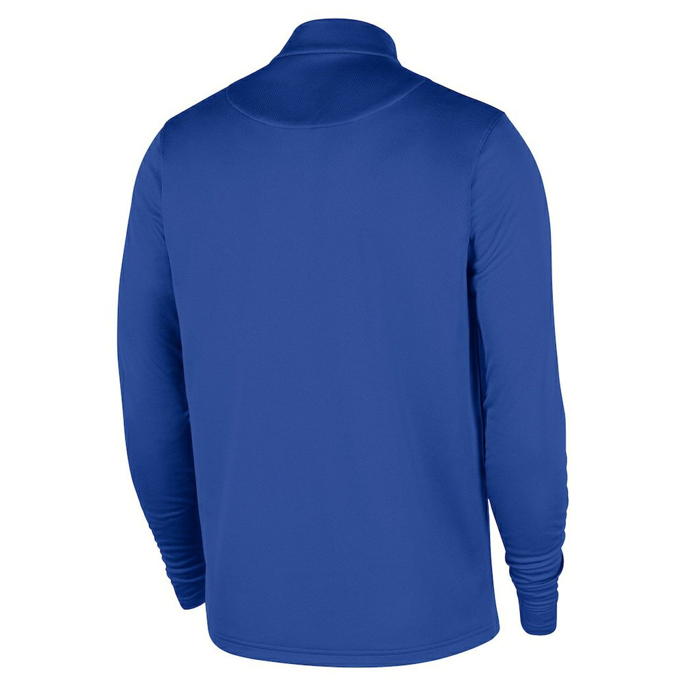 Dallas Mavericks 2025/26 Authentic Coaches Quarter-Zip Dri-Fit Top Royal
