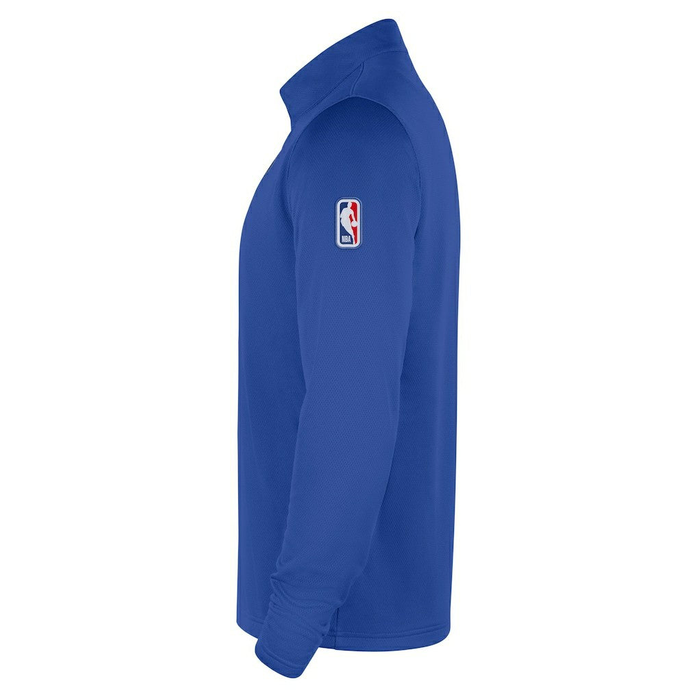 Dallas Mavericks 2025/26 Authentic Coaches Quarter-Zip Dri-Fit Top Royal