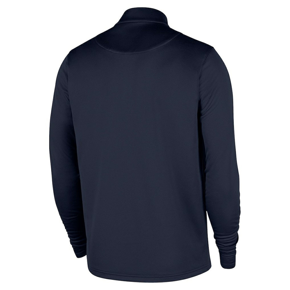 New Orleans Pelicans 2025/26 Authentic Coaches Quarter-Zip Dri-Fit Top Navy