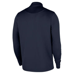 New Orleans Pelicans 2025/26 Authentic Coaches Quarter-Zip Dri-Fit Top Navy