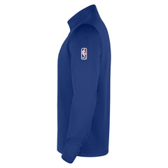 Golden State Warriors 2025/26 Authentic Coaches Quarter-Zip Dri-Fit Top Royal