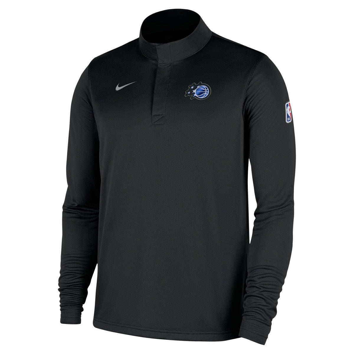 Orlando Magic 2025/26 Authentic Coaches Quarter-Zip Dri-Fit Top Black
