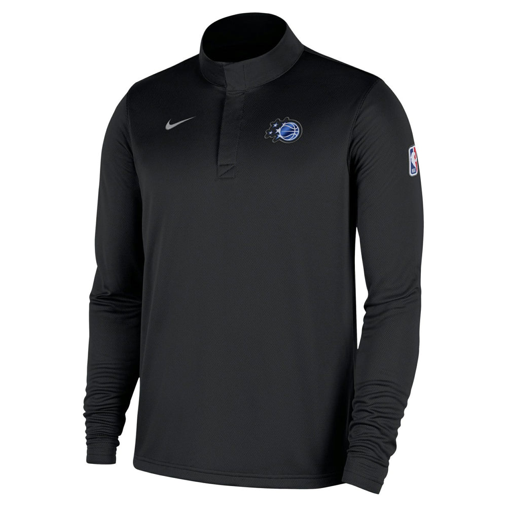 Orlando Magic 2025/26 Authentic Coaches Quarter-Zip Dri-Fit Top Black