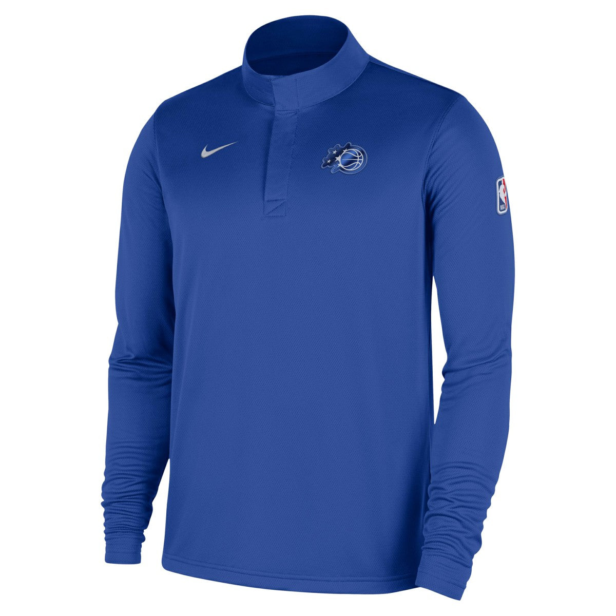 Orlando Magic 2025/26 Authentic Coaches Quarter-Zip Dri-Fit Top Blue