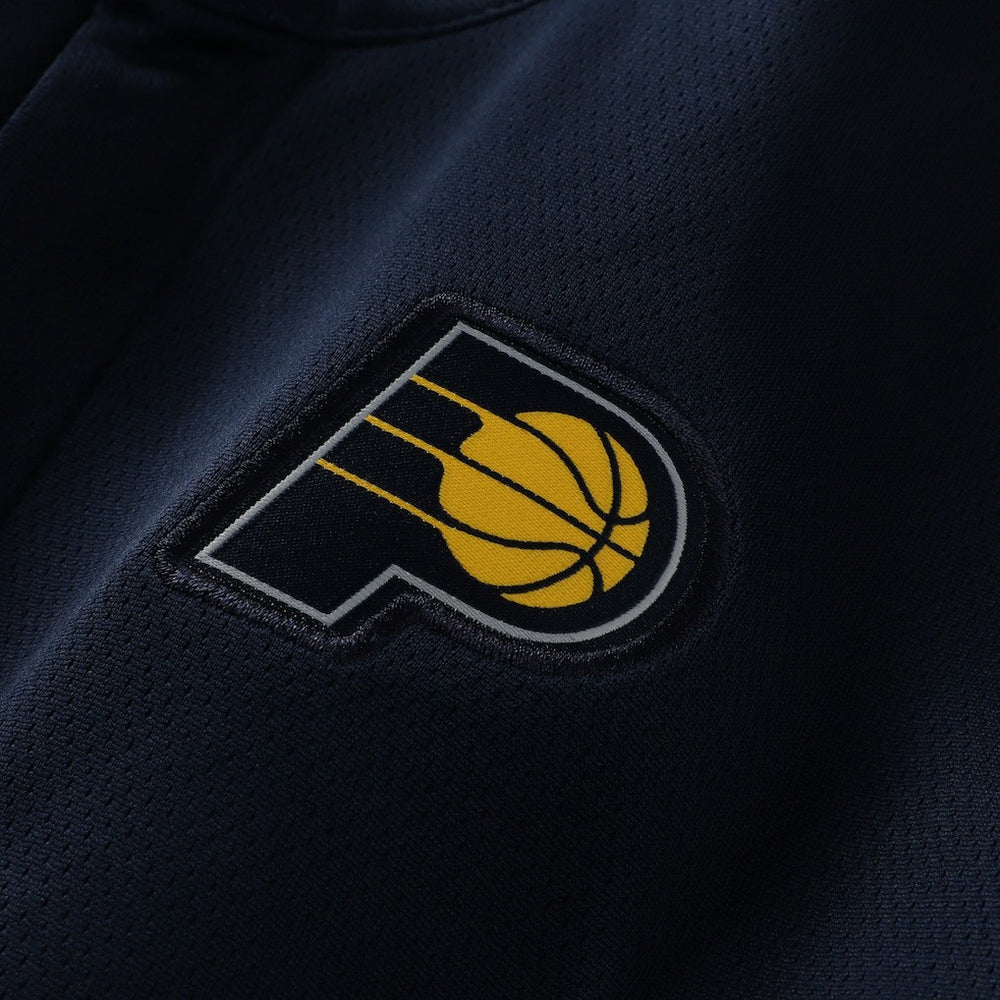 Indiana Pacers 2025/26 Authentic Coaches Quarter-Zip Dri-Fit Top Navy
