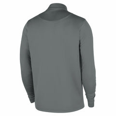 San Antonio Spurs 2025/26 Authentic Coaches Quarter-Zip Dri-Fit Top Silver