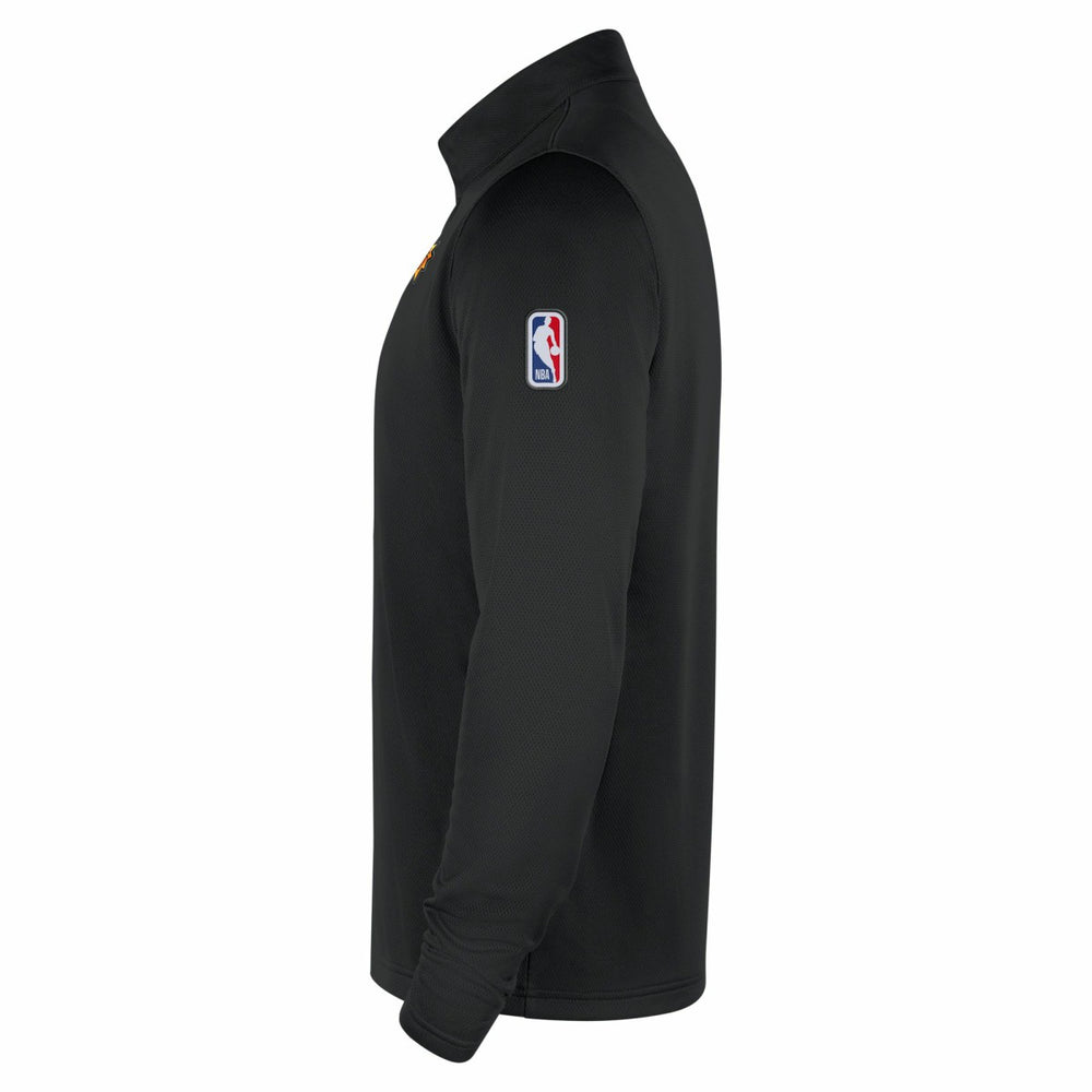 Phoenix Suns 2025/26 Authentic Coaches Quarter-Zip Dri-Fit Top Black