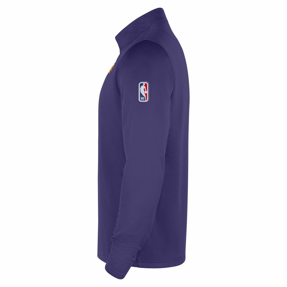 Phoenix Suns 2025/26 Authentic Coaches Quarter-Zip Dri-Fit Top Purple