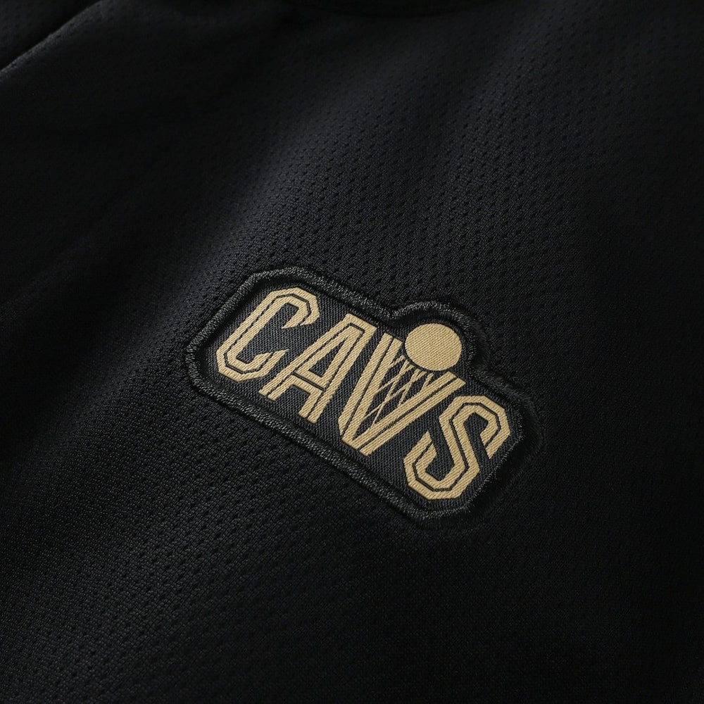 Cleveland Cavaliers 2025/26 Authentic Coaches Quarter-Zip Dri-Fit Top Black