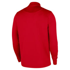 Chicago Bulls 2025/26 Authentic Coaches Quarter-Zip Dri-Fit Top Red