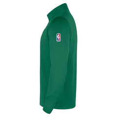 Boston Celtics 2025/26 Authentic Coaches Quarter-Zip Dri-Fit Top Kelly Green