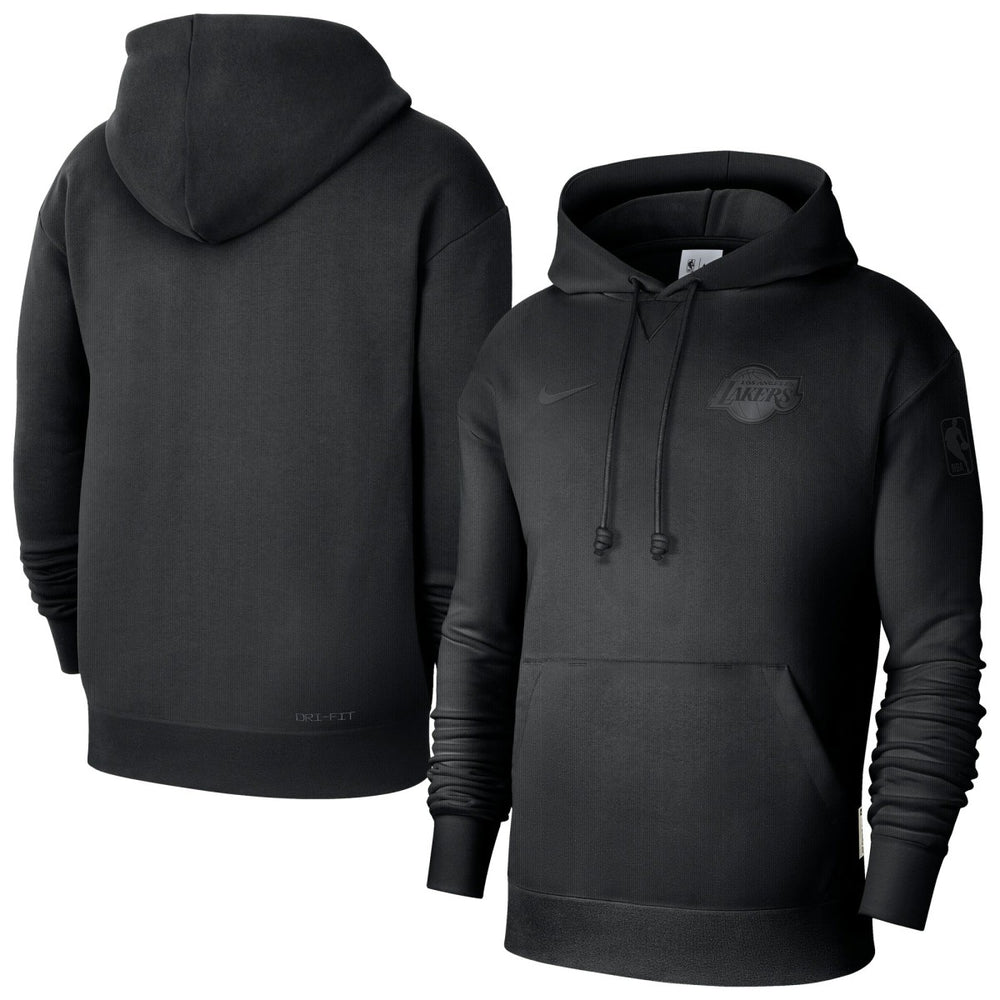 Los Angeles Lakers Men's Authentic Travel Standard Issue Dri-Fit Hoodie Black