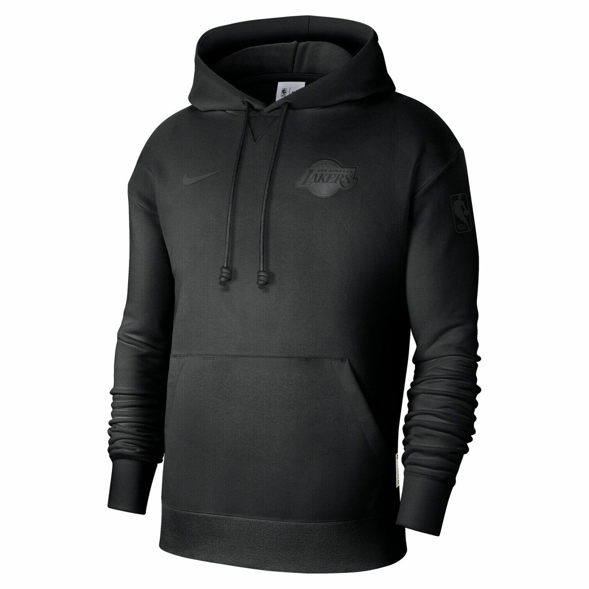 Los Angeles Lakers Men's Authentic Travel Standard Issue Dri-Fit Hoodie Black