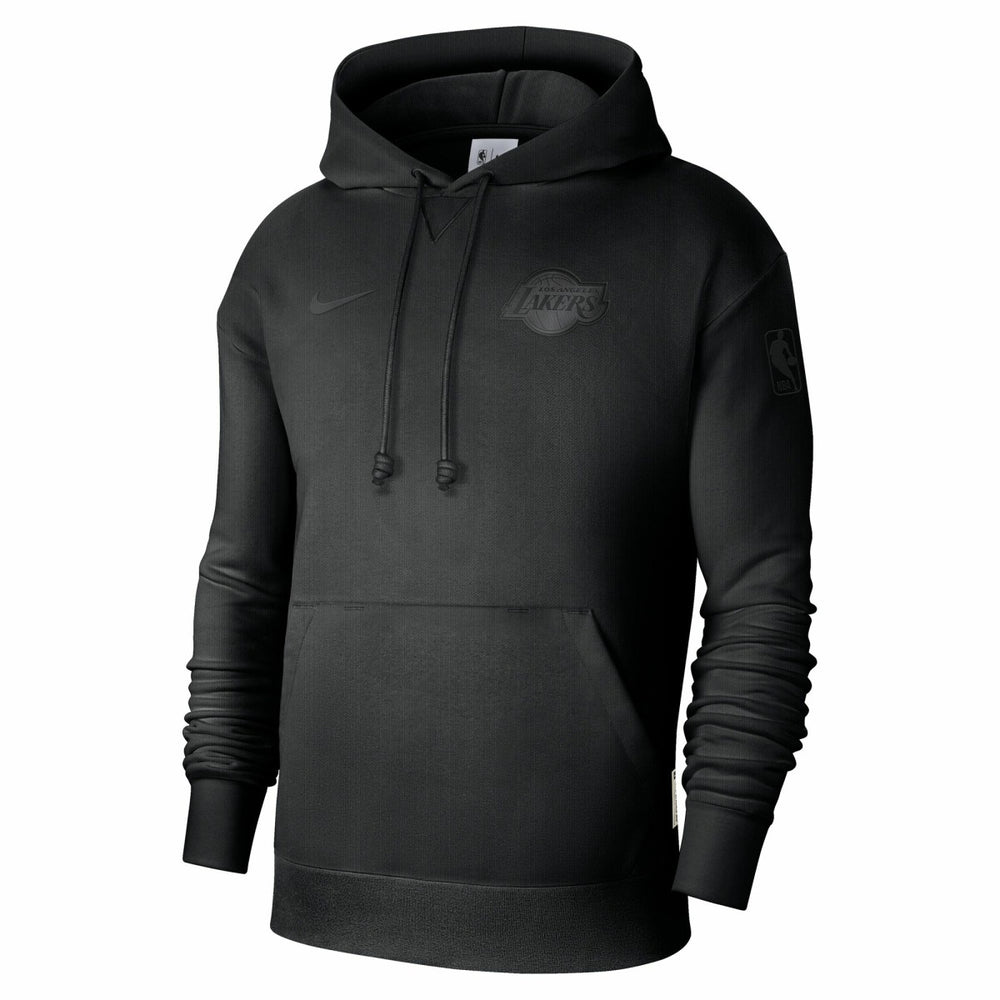 Los Angeles Lakers Men's Authentic Travel Standard Issue Dri-Fit Hoodie Black