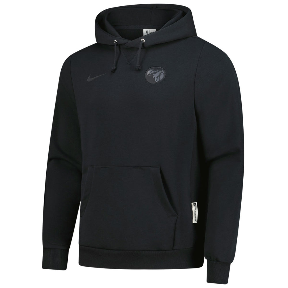 Minnesota Timberwolves Men's Authentic Travel Standard Issue Dri-Fit Hoodie Black