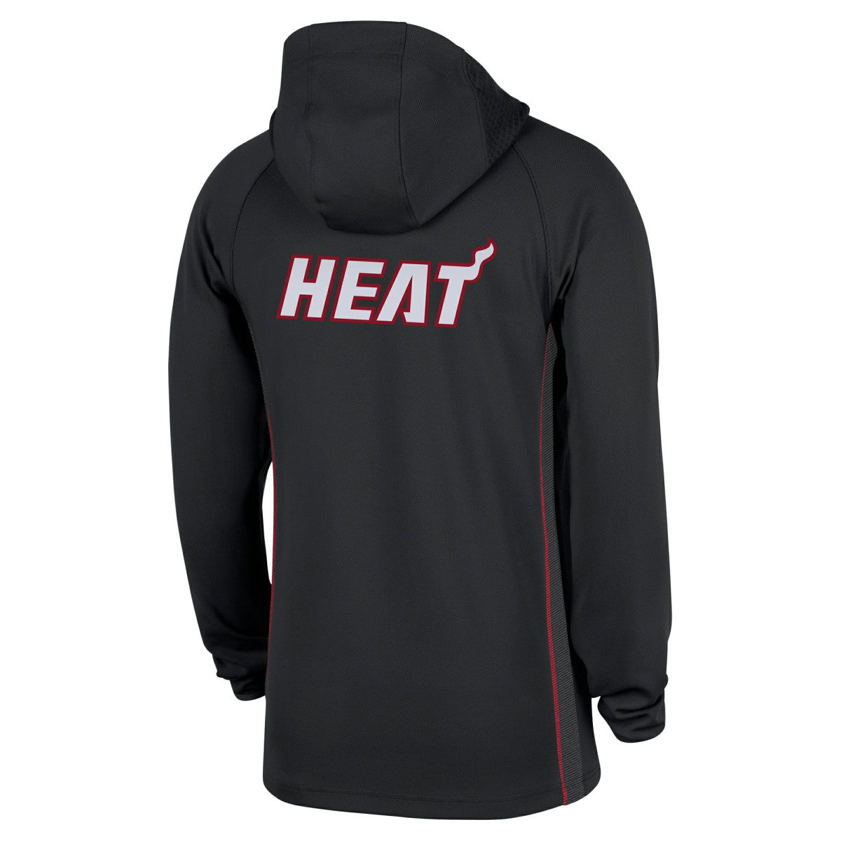 Miami Heat Authentic On Court Zone Quarter-Zip Dri-FIT Hoodie Jacket Black