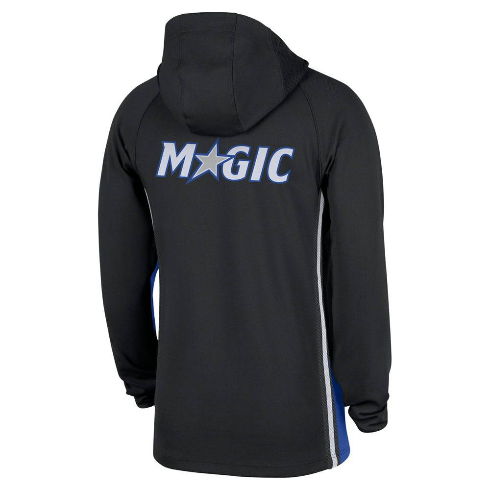 Orlando Magic Authentic On Court Zone Quarter-Zip Dri-FIT Hoodie Jacket Black