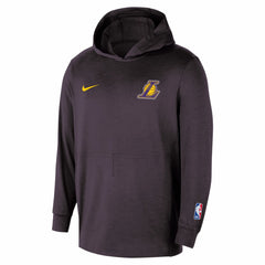 Los Angeles Lakers Authentic Practice Yoga Restore Dri-Fit Pullover Hoodie Black