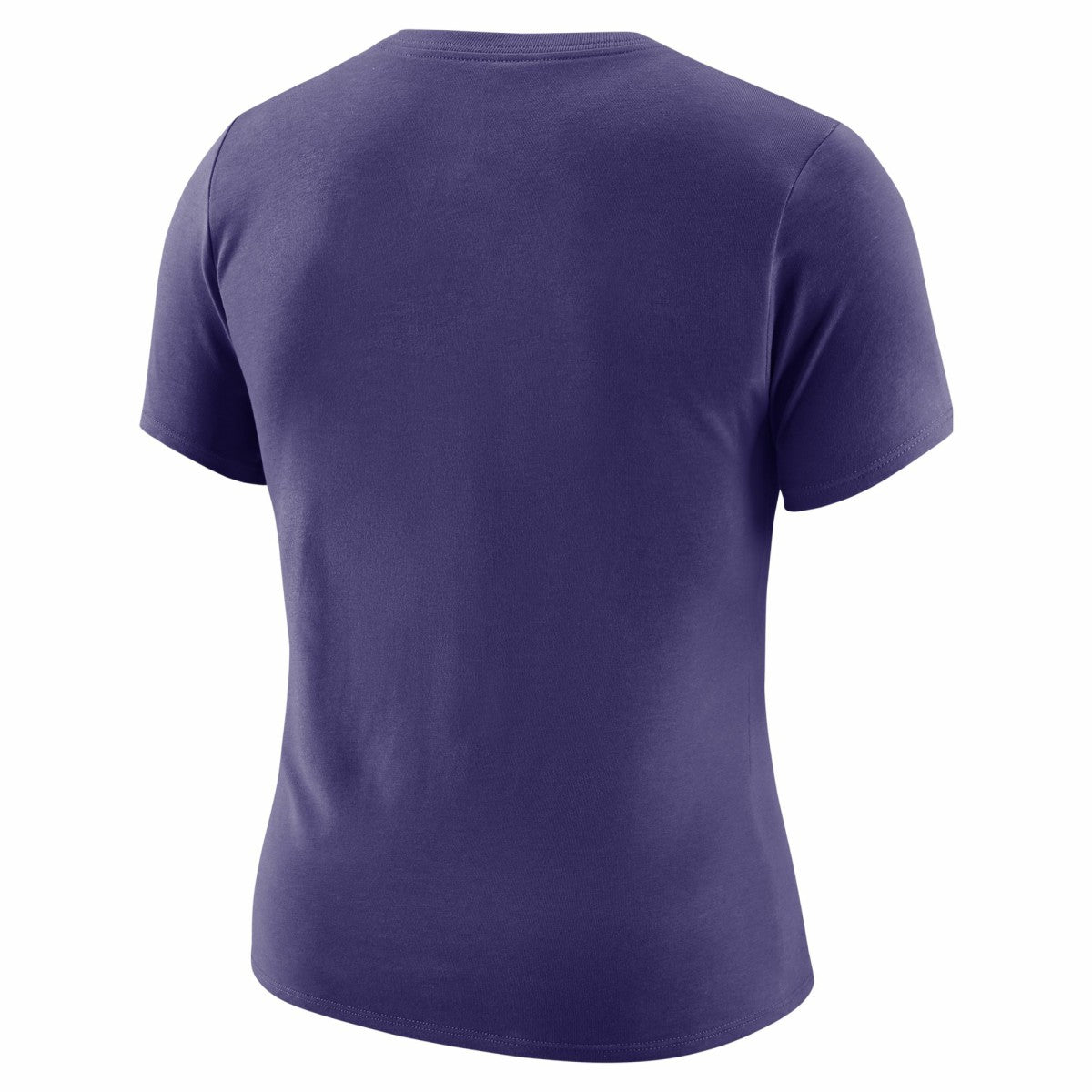 Phoenix Suns Women's Courtside Modest Cropped Tri-Blend T-Shirt Purple